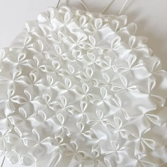 Zara Textured Open Back Strappy Crop Tank Top - S - Picture 2 of 8